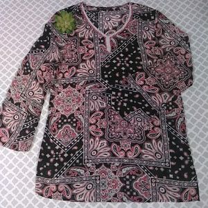 Mechant tunic women's embroidered